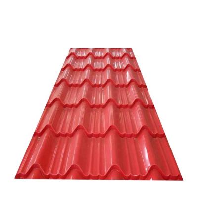 China Long Construction Span Prepainted Steel Roofing Sheets In China for sale