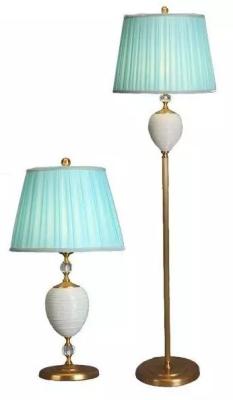 China Model Room Ceramic Porcelain 220VAC Art Deco Table Lights for sale