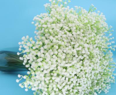 China 3 Forks Gypsophila Artificial Flower Branch 5 Forks Babysbreath Flower for sale