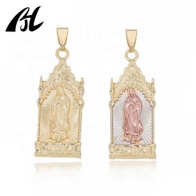 China Guadalupe Style Religious Jewelry Latest Design Religious Belief Church Pendant for sale