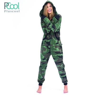 China New Breathable Fashionable Women Jumpsuit Set With Zipper Closuer And Design Onesies Jumpsuit For Women for sale