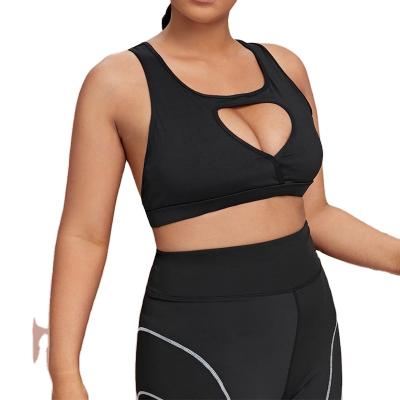 China New Style Women's Gym Breathable Activewear Sports Bra Custom Wholesale Sports Plus Size Yoga Tops for sale