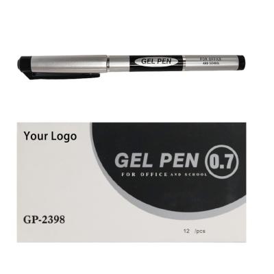 China Normal Fast Delivery Low Price Custom Free Samples Fill Pen Personalized Gel Pen Stock Promotional for sale