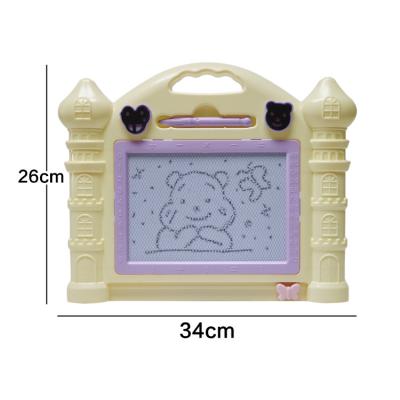 China Cute Educational Children Plastic Magic Writing Toy Erasable Magnetic Drawing Board For Baby for sale