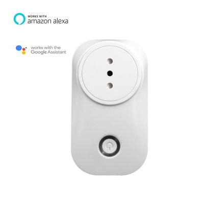 China Italy Chile Residential / Multi-Purpose Italian Wifi Plug Smart Plug Work with Amazon Alexa and Google Home for sale