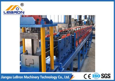 China PLC Control Full Automatic Garage Door Guide Rail Forming Machine Durable High Efficiency for sale