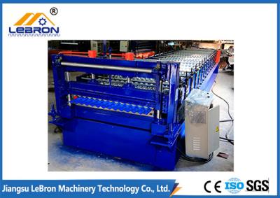 China 2018 New Design Corrugated Roof Sheet Roll Forming Machine PLC Control Full Automatic made in China for sale