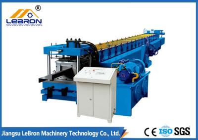 China Blue color long time service PLC control automatic z purlin roll forming machine made in china 2018 new type for sale