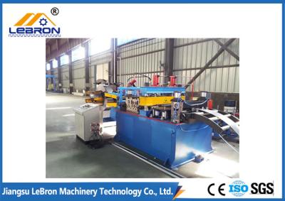 China PLC Control Automatic Blue color Storage Rack Roll Forming Machine Durable quality Long Time Service Time made in china for sale