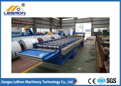 China 2018 New Design Corrugated Roof Sheet Roll Forming Machine PLC Control Full Automatic made in China for sale