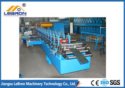 China Blue color 2018 new type  Z purlin roll forming machine made in china PLC control automatic long time service for sale