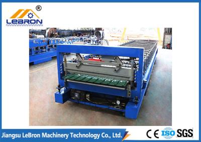 China Long time service 2018 new type Color Steel Tile Roll Forming Machine PLC Control Full Automatic  made in china for sale