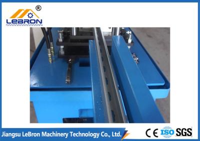 China 2018 new type Solar Strut Roll Forming Machine PLC control system automatic made in china blue color for sale