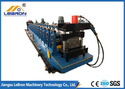 China Long time service 2018 new type Guardrail Roll Forming Machine PLC Control Automatic made in China Blue color for sale