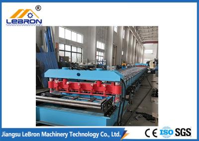 China Total Power 9.5kw Corrugated Roof Sheet Roll Forming Machine PLC Control PG And PI Material for sale