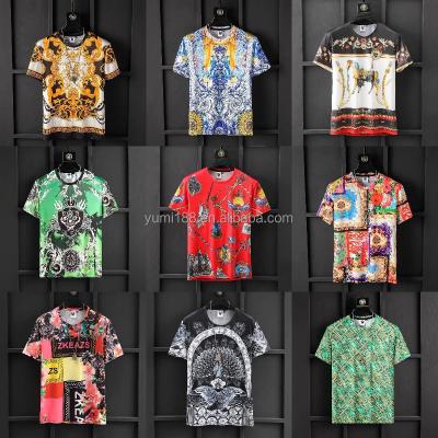 China Wholesale Customized Anti-Wrinkle Design Customized T-shirt Printing Men's Oversized Short Sleeve T-shirt Customized Men's T-shirt Clothing for sale