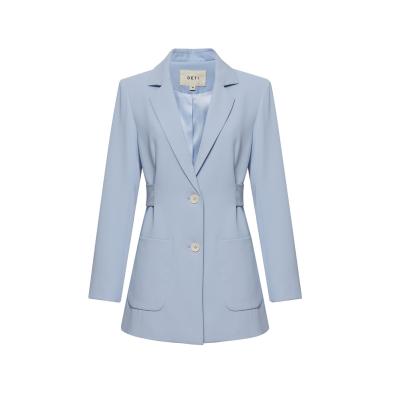 China Anti-wrinkle woman blazer jacket women ladies blazer coat formal detachable jacket decoration formal top office blazer for sale