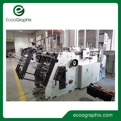 China L-800A Hamburger Box Cartoning Machine For Food Paper Case Lunch Box Forming Machine for sale