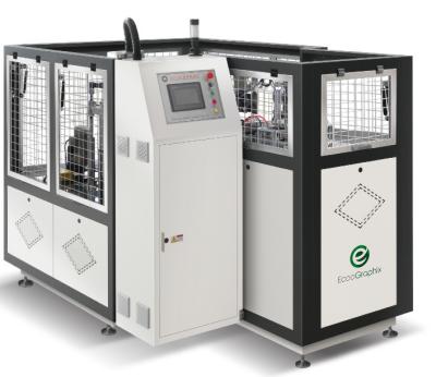 Chine machine de 7kw 0.4Mpa 50pcs/Min Intelligent Paper Lid Forming à vendre