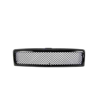 China New Mesh Upper Bumper Mesh Grill / Grill For 1994-02 Dodge Ram 1500 2500 Black ABS for sale