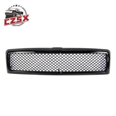 China Mesh Glossy Black Honeycomb Mesh Front Bumper Grille /Grill for 94-02 Ram 1500/2500 for sale