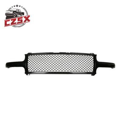 China Auto Part Mesh For Gloss Black 99-02 Silverado 00-06 Tahoe Front Bumper Grille Suburban for sale