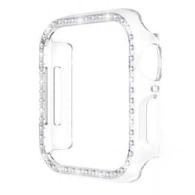 China Hot Sale GKC10 Diamond Watch Case Good Quality PC+ Diamond Female Smart Watch Case Because ME Watch1/2/3 38MM/42MM GKC10 for sale