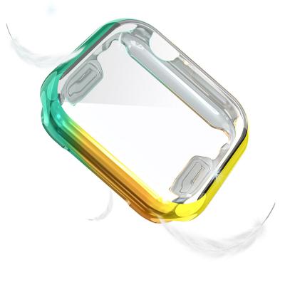 China I watch1/2/3/4/5 40MM 42MM 38MM Soft Screen TPU Protective Case Apple Watch Series 44MM for sale