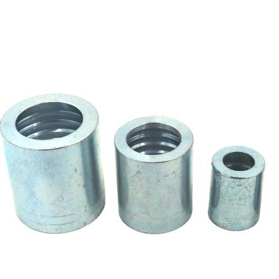 China Construction 00621 Carbon Steel Hydraulic Coupling Ferrule R13 Hose for sale