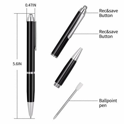 China QZT Hidden Voice Recording Reduction Function Recording Pens Mini Digital Voice Recorder Noise Audio Recorder for sale