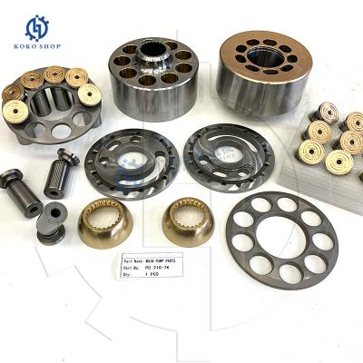 China Komatsu series hydraulic main pump parts swing motor parts PC210-7K Hydraulic Parts for Komatsu Excavator Spare Parts for sale