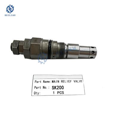 China Excavator Main Service Relief Valve For Kobelco SK200 SK200-1 SK200-2 SK200-3 SK200-6 SK200-6E for sale