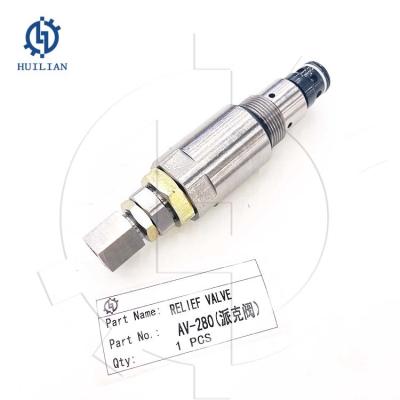 China AV-280 Relief Valve Excavator Spare Parts Main Pressure Relief Valve For Parker Te koop