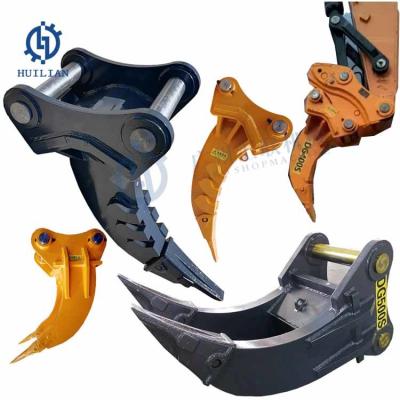 China 4tons 6tons 8tons Excavator Attachment Mini Excavator Ripper Double Single Teeth Excavator Root Ripper for sale