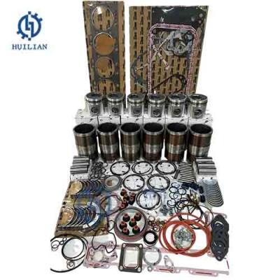 China 6D114 Motor Rebuild Kit Overhaul Cylinder Liner Kit voor 6CT8.3 Liner Piston Ring Bearing Gasket Piston Te koop