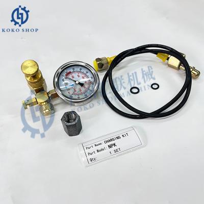 China Unique Npk Hydraulic Breaker hammer Nitrogen Charging Kit Charging Device Nitrogen Fill Kit Nitrogen for sale