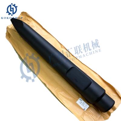 China Komatsu Hydraulic Breaker Rock Hammer Chisel Moil Point V-Wedge Universal H-Wedge Flat Type Suit JTHB 360-3 JTHB-100 for sale