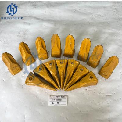 China OEM Excavator Bucket Teeth Steel Casting Bucket Teeth Suit 1-30TON Excavators Loaders Backhoes for sale