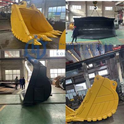 China PC1250 WA1200 Máquinas de construção Acessórios Peças Excavadora Rocha pesada Balde carregador de rodas Baquete à venda