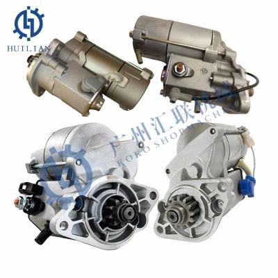 China Kubota V2403-M-EU33 V1505T Eninge Starter 16235-63010 17121-63014 Starter Motor for KX41-2 KX41-2S KX41-2SV KX61-2 Te koop