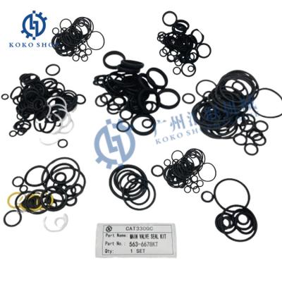 Cina 330GC Control Valve Seal Kit 563-6678KT Control Valve Seal Kit per escavatori Kit di riparazione di valvole di controllo della pompa in vendita