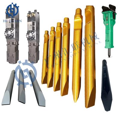 China Montabert M60 M70 M50 M150 M140 M300 M600 M700 900 M85 Hydraulic Breaker Hammer Chisel Blunt Tool Excavator Breaker Chisel for Hydraulic Breaker Spare Parts for sale