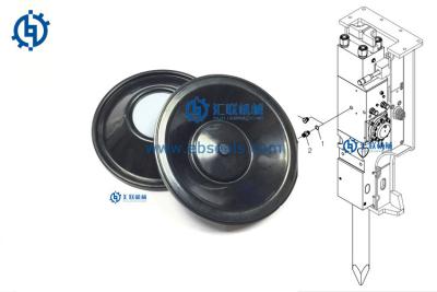 China JCB Breaker Parts HM380 Hydraulic Hammer Rubber Diaphragm Seals 100% New for sale