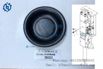 China Black SB302 SB300 Hydraulic Breaker Diaphragm For Construction Industry for sale