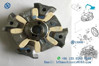 China PTO Shaft Coupler Chemical Resistant CATEEEEEE 320D2 Excavator Motor Drive Couplings for sale