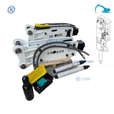 China EB85 Hydraulic Breaker Excavator Attachment Road Construction Demolition Hammer SB45 Soosan for sale