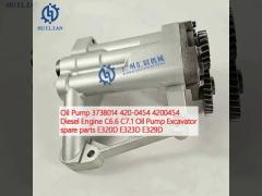 Oil Pump 3738014 420-0454 4200454 Diesel Engine C6.6 C7.1 Oil Pump Excavator spare parts E320D E323D E329D