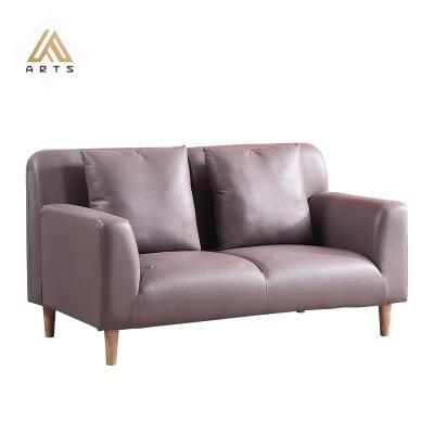 China Hot Sell Design Convertible Living Room Sofas Nordic Design Loft Sofa Living Room Furniture Hotel Furniture Air Leather Sofa for sale