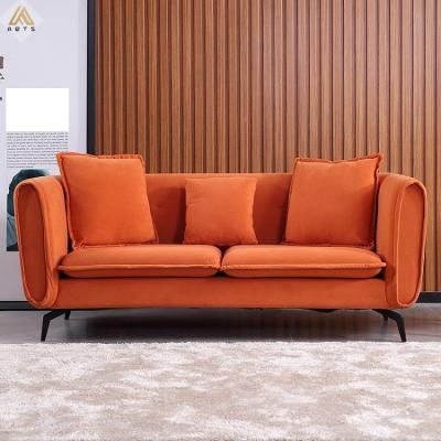 China High quality nordic convertible sofa design loft sofa living room furniture hotel furnituretop velvet fabric sofa wholesale for sale