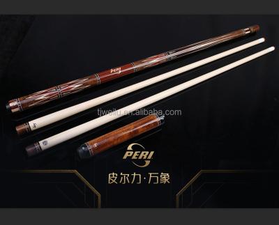 China Bird's Eye Maple Limited Edition PERI Billiard Cue with Jason Shaw Signature for sale